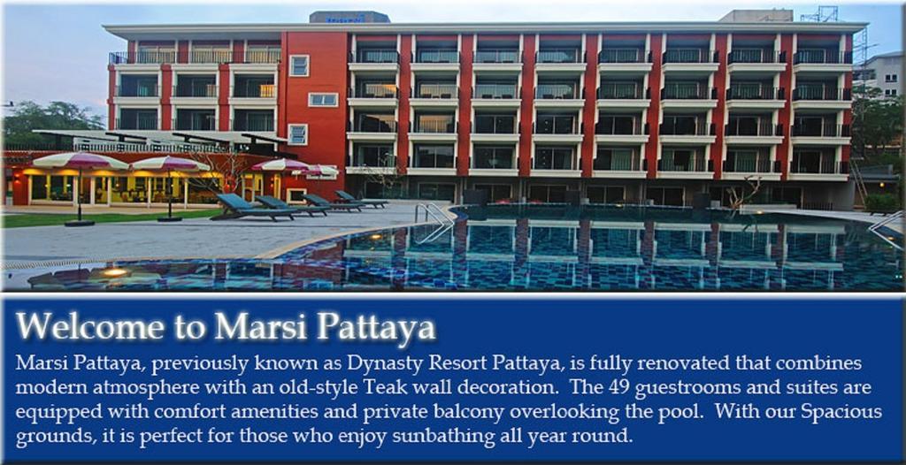 Marsi Pattaya Hotell Eksteriør bilde